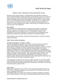 annexation security council 1