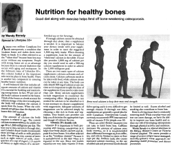 Nutrition for healthy bones
