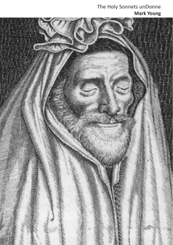 The Holy Sonnets unDonne