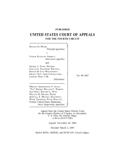 EL-MASRI v. UNITED STATES