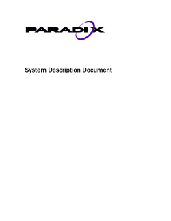 System Description Document