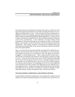 The Global Positioning System: Assessing