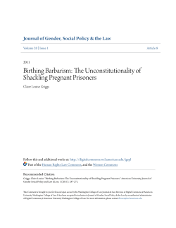 Birthing Barbarism - Digital Commons @ American University