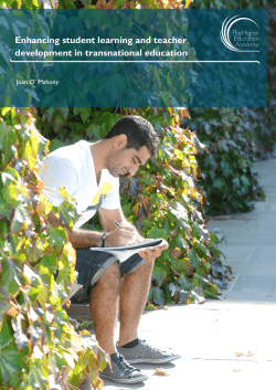 - Higher Education Academy