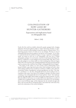 Colonization of Unfamiliar La