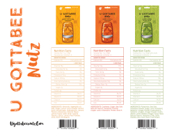 Nutrition Facts Nutrition Facts Nutrition Facts