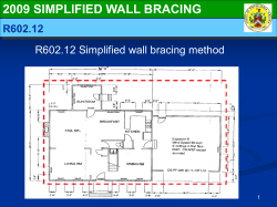 2009 simplified wall bracing