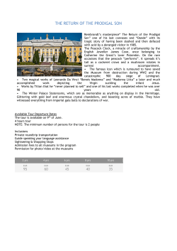 The Return of the Prodigal Son Hermitage Museum
