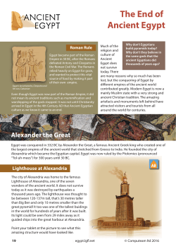 this ActiveWorksheet - Ancient Egypt | ActiveWorksheets