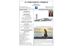 January 22, 2017 - St. Philomene Catholic Church