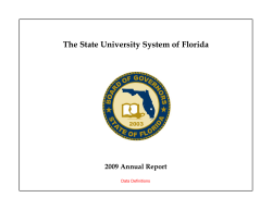 The State University System of Florida