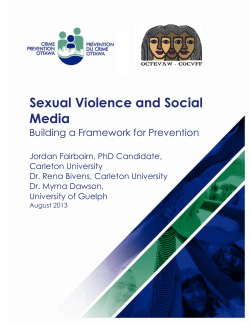 Sexual Violence and Social Media