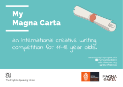 My Magna Carta