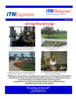 Spring Has Sprung!