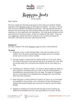 STUDY GUIDE Dear Teacher, We have created the following study