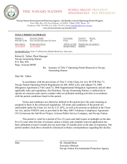 Draft Title V Permit