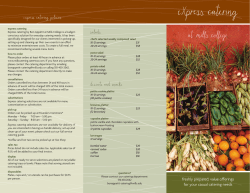 eXpress catering - Caf&eacute; Bon App&eacute;tit