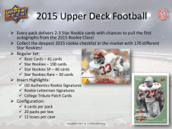 2015 Upper Deck Football