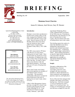 briefing 69 - Agricultural Marketing Policy Center (AMPC)