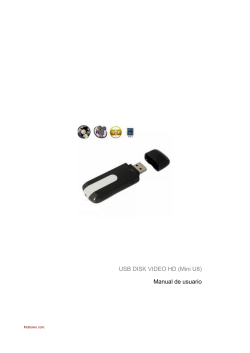 USB DISK VIDEO HD (Mini U8) Manual de usuario