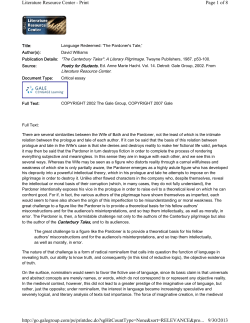 Page 1 of 8 Literature Resource Center
