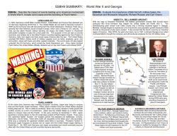 SS8H9 - Paulding County Schools