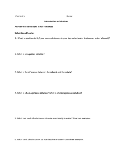 Solutions - Earth2Class