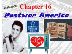 Chapter 21: The Cold War Begins