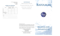 Hurricane Awareness - Bahamas Government
