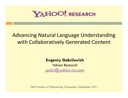 Advancing Natural Language Understanding with Collaboratively
