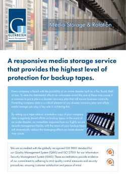 A responsive media storage service that provides the highest level