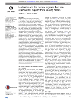 Table 1 - Postgraduate Medical Journal