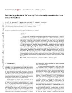 Interacting galaxies in the nearby Universe: only moderate increase