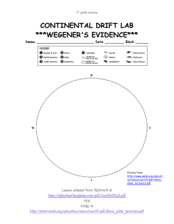 continental drift lab