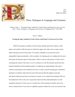 Plaza: Dialogues in Language and Literature