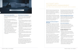 account data compromise management