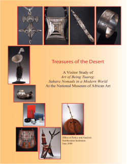 A Visitor Study of Art of Being Tuareg