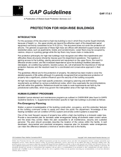 Protection For High-Rise Buildings