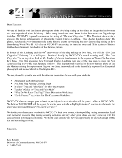 Dear Educator: We are all familiar with the famous