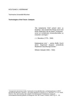 Catalysis
