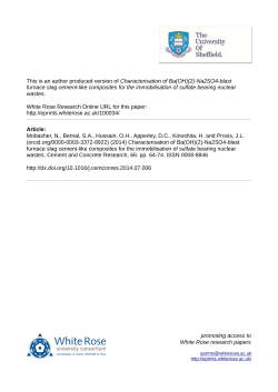 Characterisation of Ba(OH)(2)-Na2SO4