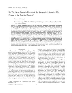Do We Have Enough Pieces of the Jigsaw to Integrate CO2 Fluxes