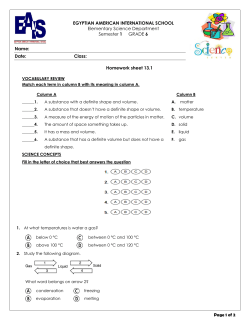 Page 1 of 2 EGYPTIAN AMERICAN INTERNATIONAL SCHOOL