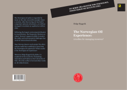 The Norwegian Oil Experience: