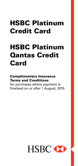 HSBC Platinum Credit Card HSBC Platinum