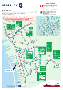 pdf Map - Seatruck Ferries