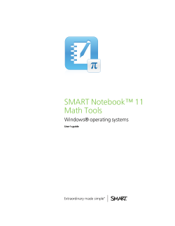 SMART Notebook 11 Math Tools