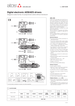 Digital electronic AEB/AES drivers