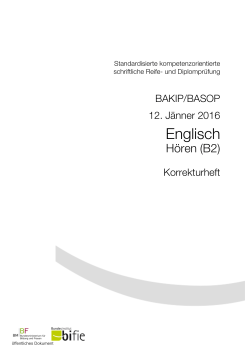 Englisch - und Diplompr&uuml;fung (SRDP)