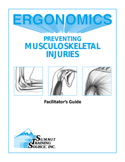 MUSCULOSKELETAL INJURIES